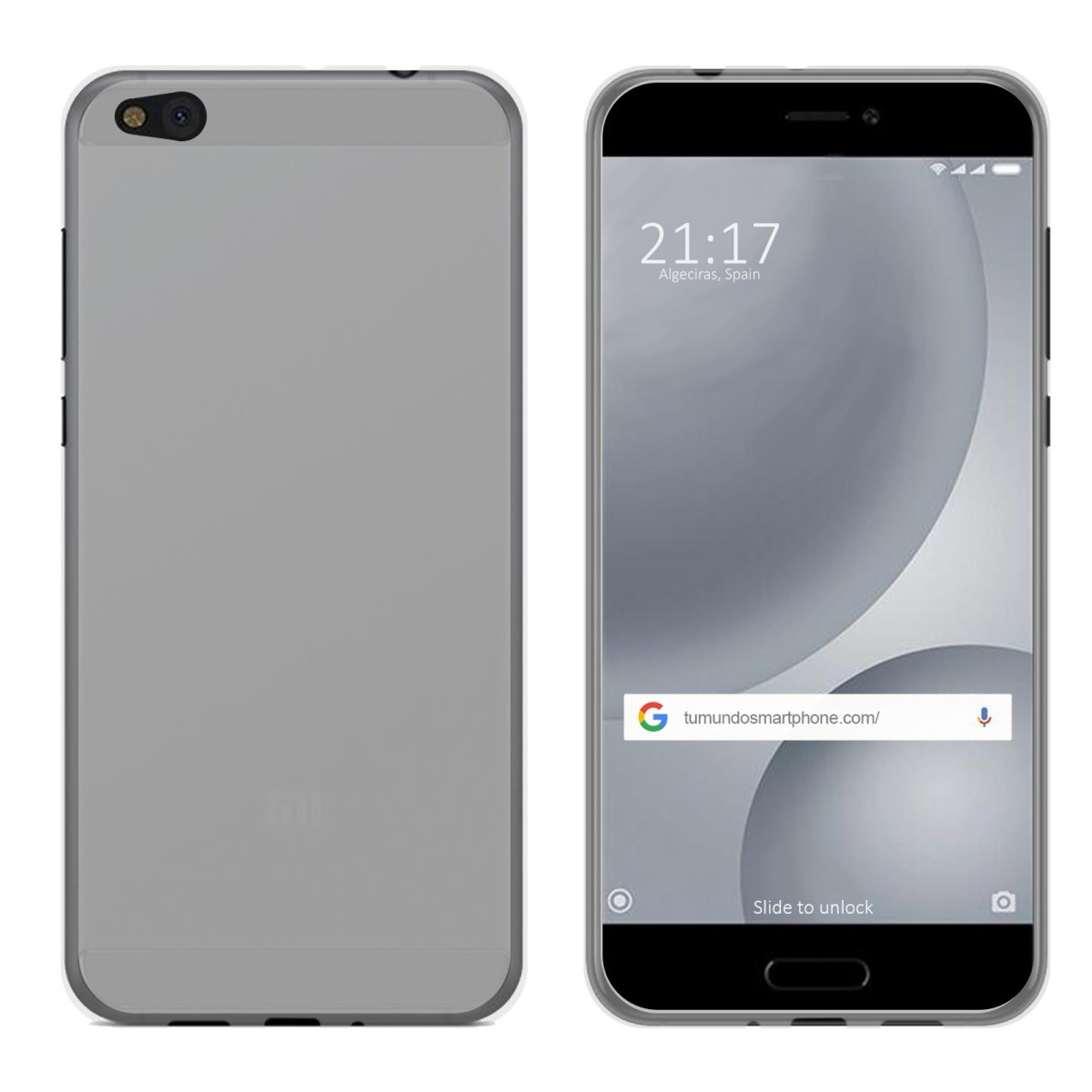 Funda Gel Tpu para Xiaomi Mi 5C Color Transparente