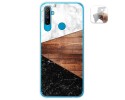 Funda Gel Tpu para Realme C3 diseño Mármol 11 Dibujos