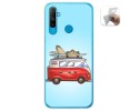 Funda Gel Tpu para Realme C3 diseño Furgoneta Dibujos