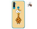 Funda Gel Tpu para Realme C3 diseño Jirafa Dibujos