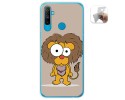 Funda Gel Tpu para Realme C3 diseño Leon Dibujos