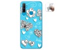 Funda Gel Tpu para Realme C3 diseño Mariposas Dibujos