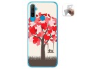 Funda Gel Tpu para Realme C3 diseño Pajaritos Dibujos