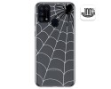 Funda Gel Transparente para Samsung Galaxy M31 diseño Araña Dibujos