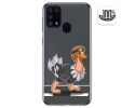 Funda Gel Transparente para Samsung Galaxy M31 diseño Avestruz Dibujos