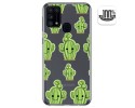 Funda Gel Transparente para Samsung Galaxy M31 diseño Cactus Dibujos