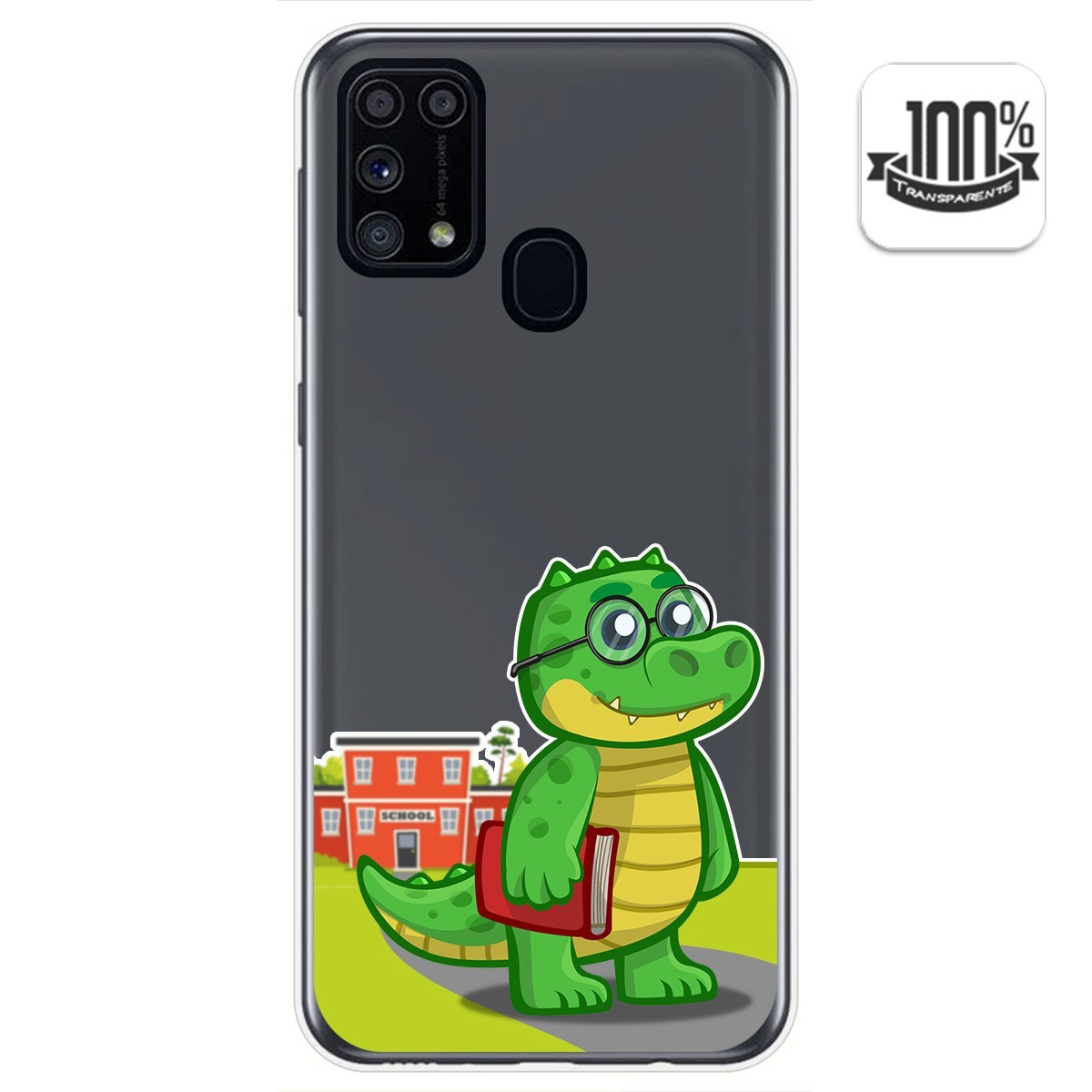 Funda Gel Transparente para Samsung Galaxy M31 diseño Coco Dibujos
