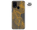 Funda Gel Transparente para Samsung Galaxy M31 diseño Hojas Dibujos