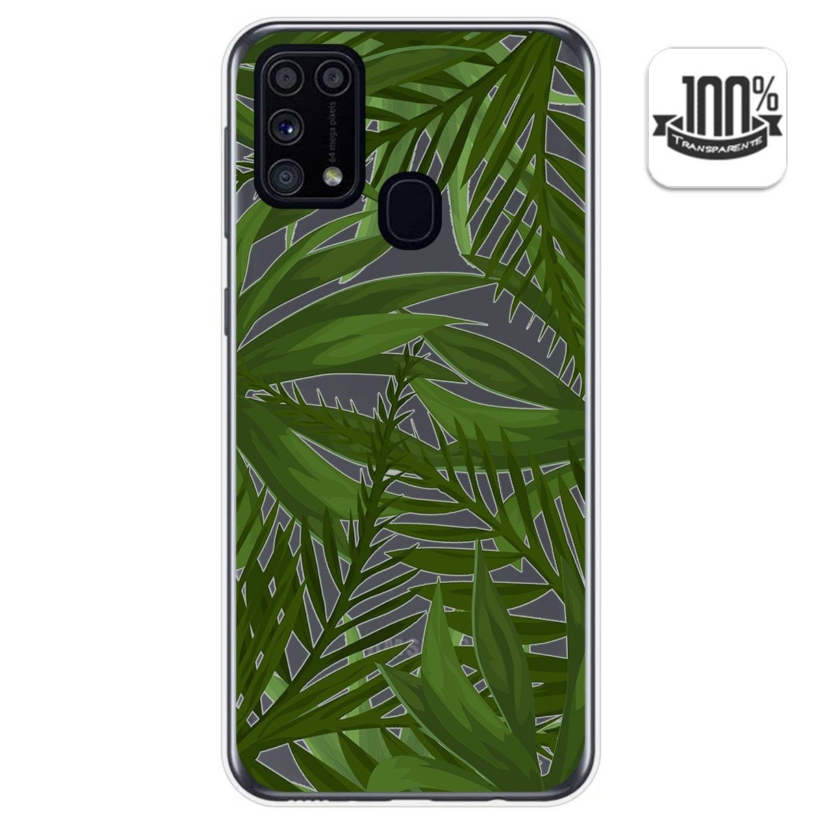 Funda Gel Transparente para Samsung Galaxy M31 diseño Jungla Dibujos
