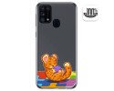Funda Gel Transparente para Samsung Galaxy M31 diseño Leopardo Dibujos