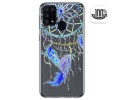 Funda Gel Transparente para Samsung Galaxy M31 diseño Plumas Dibujos
