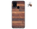 Funda Gel Tpu para Samsung Galaxy M31 diseño Madera 03 Dibujos