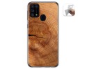 Funda Gel Tpu para Samsung Galaxy M31 diseño Madera 04 Dibujos