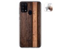 Funda Gel Tpu para Samsung Galaxy M31 diseño Madera 05 Dibujos