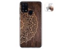Funda Gel Tpu para Samsung Galaxy M31 diseño Madera 06 Dibujos