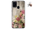 Funda Gel Tpu para Samsung Galaxy M31 diseño Madera 08 Dibujos