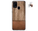 Funda Gel Tpu para Samsung Galaxy M31 diseño Madera 09 Dibujos