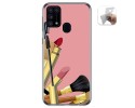 Funda Gel Tpu para Samsung Galaxy M31 diseño Brochas Dibujos