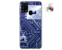 Funda Gel Tpu para Samsung Galaxy M31 diseño Circuito Dibujos