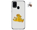 Funda Gel Tpu para Samsung Galaxy M31 diseño Leones Dibujos