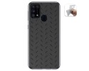 Funda Gel Tpu para Samsung Galaxy M31 diseño Metal Dibujos