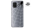 Funda Gel Transparente para Xiaomi Mi 10 Lite diseño Araña Dibujos