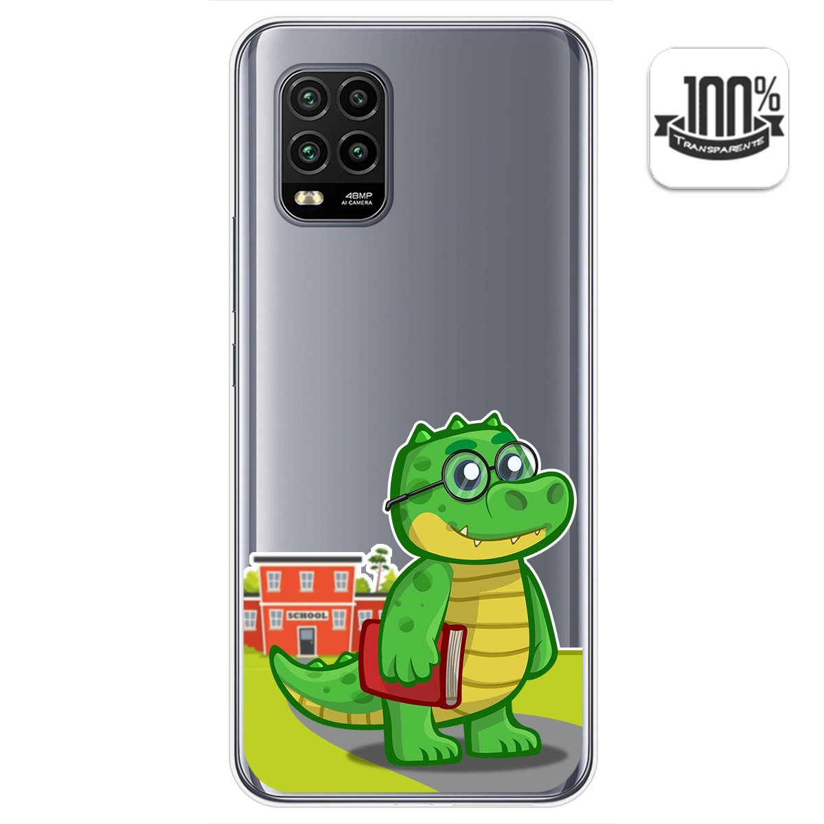 Funda Gel Transparente para Xiaomi Mi 10 Lite diseño Coco Dibujos