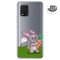 Funda Gel Transparente para Xiaomi Mi 10 Lite diseño Conejo Dibujos