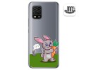Funda Gel Transparente para Xiaomi Mi 10 Lite diseño Conejo Dibujos