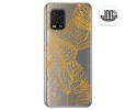 Funda Gel Transparente para Xiaomi Mi 10 Lite diseño Hojas Dibujos