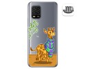 Funda Gel Transparente para Xiaomi Mi 10 Lite diseño Jirafa Dibujos