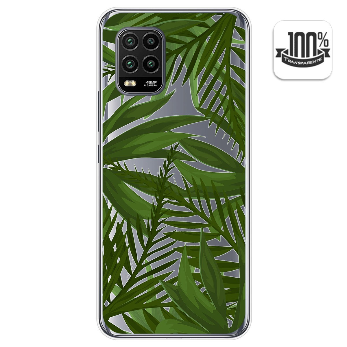 Funda Gel Transparente para Xiaomi Mi 10 Lite diseño Jungla Dibujos