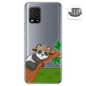 Funda Gel Transparente para Xiaomi Mi 10 Lite diseño Panda Dibujos