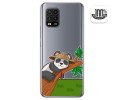 Funda Gel Transparente para Xiaomi Mi 10 Lite diseño Panda Dibujos