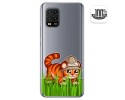 Funda Gel Transparente para Xiaomi Mi 10 Lite diseño Tigre Dibujos
