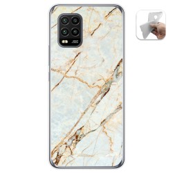 Funda Gel Tpu para Xiaomi Mi 10 Lite diseño Mármol 13 Dibujos