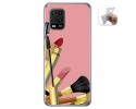 Funda Gel Tpu para Xiaomi Mi 10 Lite diseño Brochas Dibujos