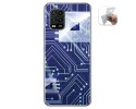 Funda Gel Tpu para Xiaomi Mi 10 Lite diseño Circuito Dibujos