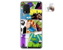 Funda Gel Tpu para Xiaomi Mi 10 Lite diseño Comic Dibujos