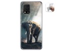 Funda Gel Tpu para Xiaomi Mi 10 Lite diseño Elefante Dibujos
