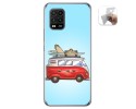 Funda Gel Tpu para Xiaomi Mi 10 Lite diseño Furgoneta Dibujos
