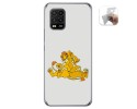 Funda Gel Tpu para Xiaomi Mi 10 Lite diseño Leones Dibujos