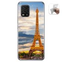 Funda Gel Tpu para Xiaomi Mi 10 Lite diseño Paris Dibujos