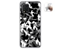 Funda Gel Tpu para Xiaomi Mi 10 Lite diseño Snow Camuflaje Dibujos