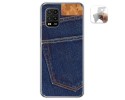 Funda Gel Tpu para Xiaomi Mi 10 Lite diseño Vaquero Dibujos