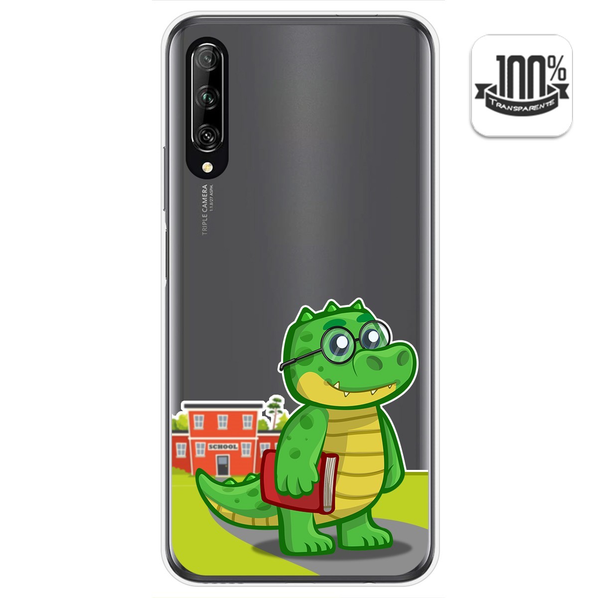 Funda Gel Transparente para Huawei P Smart Pro diseño Coco Dibujos