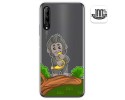 Funda Gel Transparente para Huawei P Smart Pro diseño Mono Dibujos