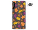 Funda Gel Transparente para Huawei P Smart Pro diseño Otoño Dibujos