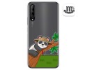 Funda Gel Transparente para Huawei P Smart Pro diseño Panda Dibujos
