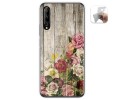Funda Gel Tpu para Huawei P Smart Pro diseño Madera 08 Dibujos